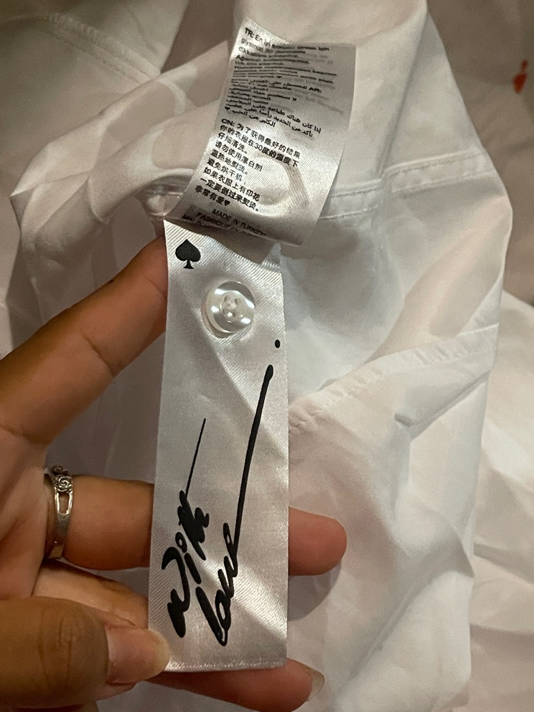 Kkoncept Men's Classic White Dress Shirt With Button-Down Collar — image 6 of 8